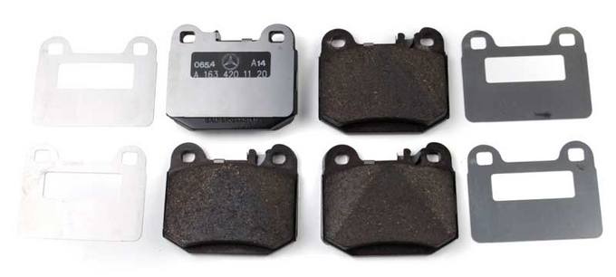 Mercedes Disc Brake Pad Set - Rear 163420112041